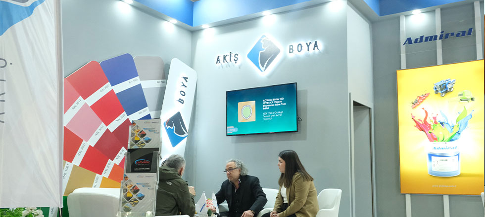 Akış Boya Fuar Stand Projesi görsel 4
