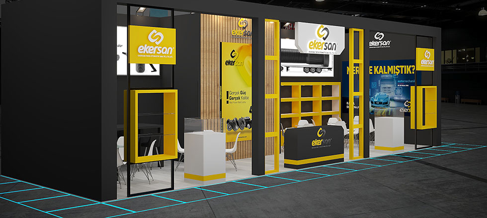 Ekersan Fuar Stand Projesi görsel 4