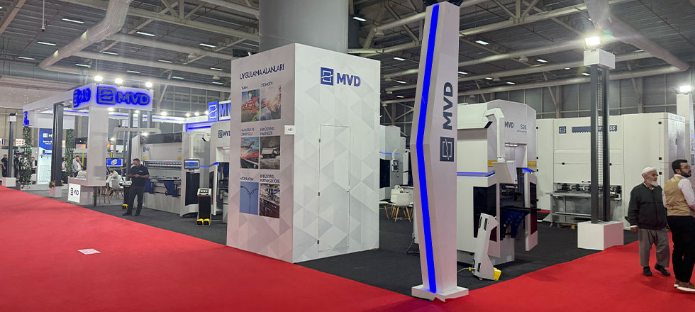 MVD Makine Fuar Stand Projesi kapak görseli