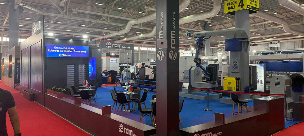 RAM Robotics Fuar Stand Projesi görsel 4