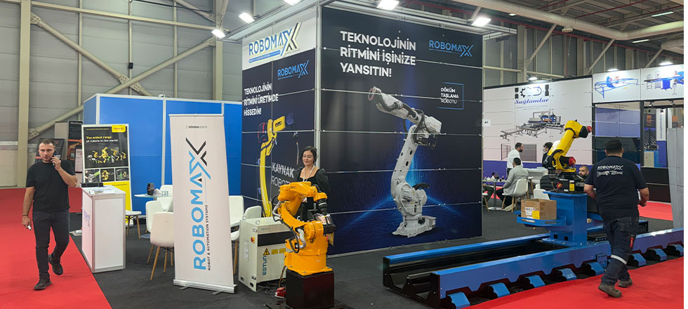 Robomax Automation Systems Fuar Stand Projesi görsel 2