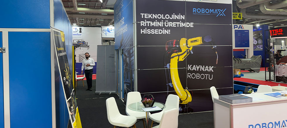 Robomax Automation Systems Fuar Stand Projesi görsel 3