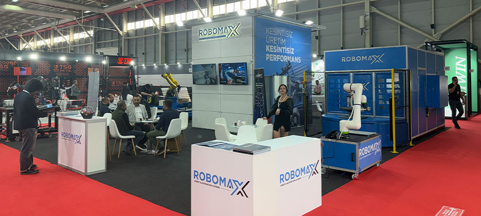 Robomax Automation Systems Fuar Stand Projesi görsel 4