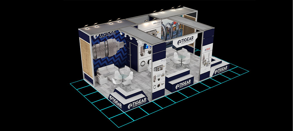 Tıgear Gear Industry Fuar Stand Projesi görsel 2