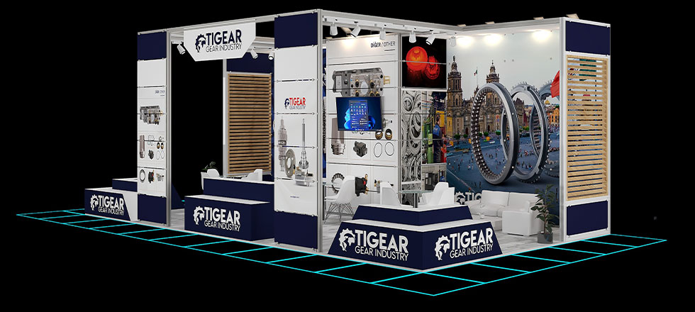 Tıgear Gear Industry Fuar Stand Projesi görsel 3